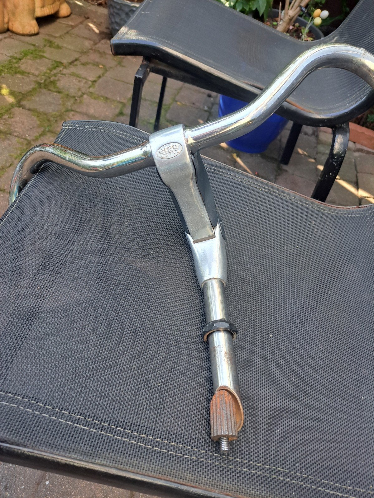 stuurpen + stuur pen Diameter 22mm, Fietsen en Brommers, Fietsonderdelen, Ophalen of Verzenden, Gebruikt, Stuur