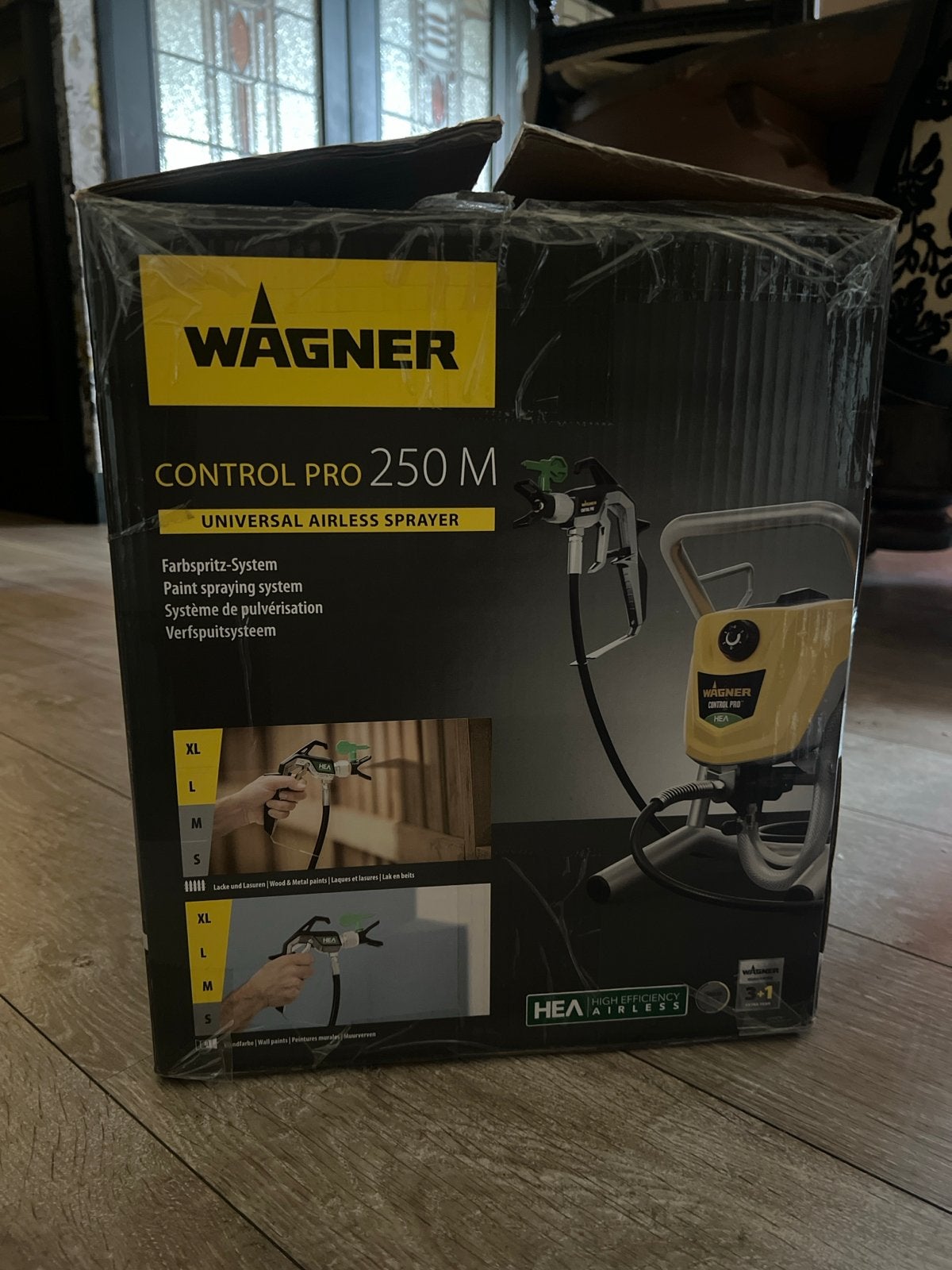 Verfspuit Wagner Control Pro 250M, Ophalen, Zo goed als nieuw, Verfspuit of Verfpomp