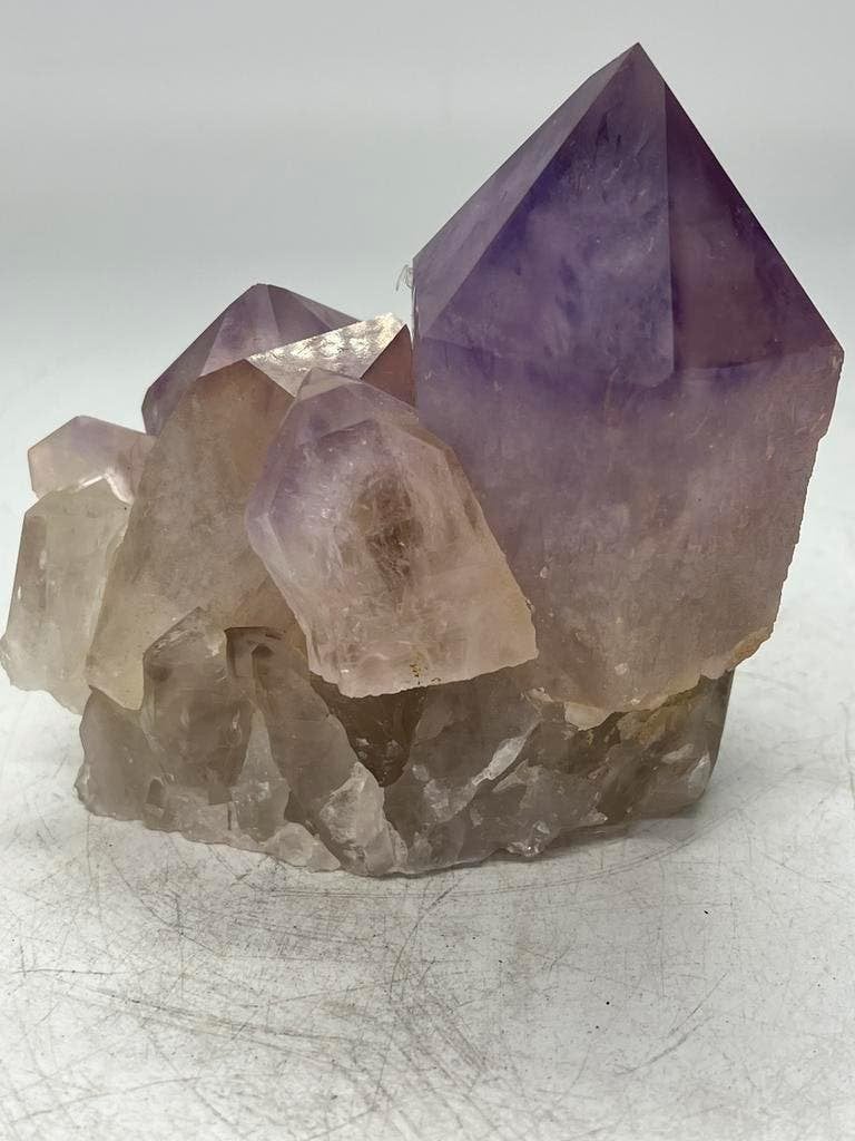 Amethist kristalcluster uit Bolivia, Ophalen of Verzenden, Mineraal