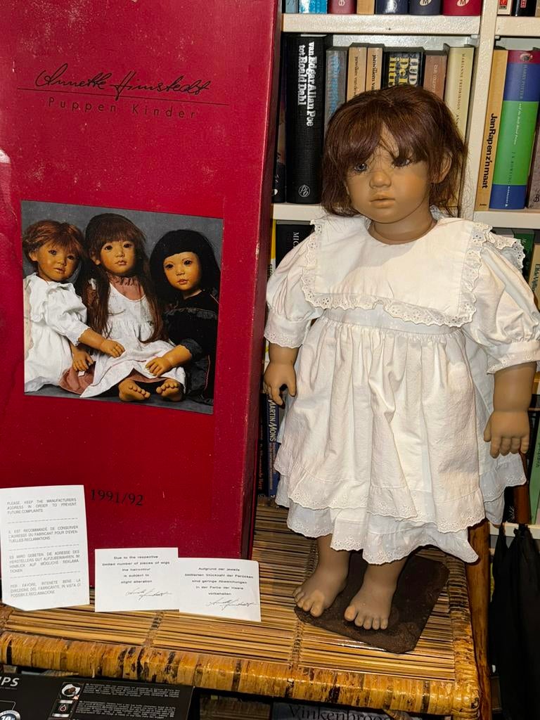 Annette Himstedt doll Liliane 65 cm., Verzamelen, Poppen, Ophalen of Verzenden