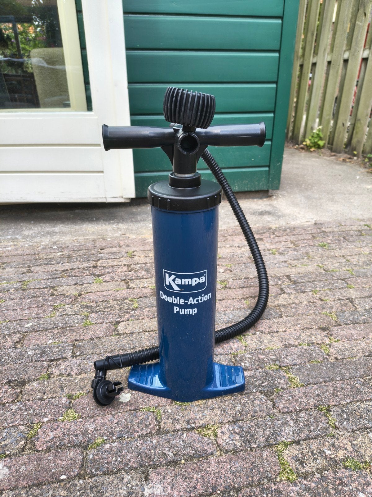 Kampa Double-Action Pomp met Manometer. NIEUW!, Ophalen of Verzenden, Nieuw, Handmatig