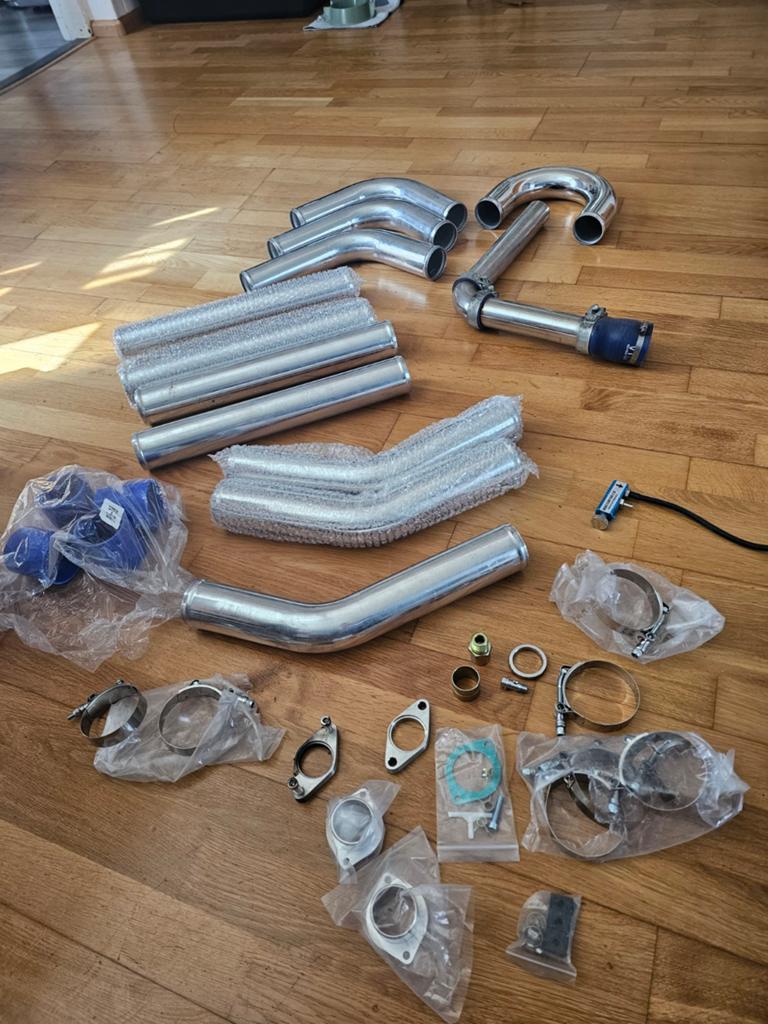 Universele Intercooler Buis Kit - Aluminium, Ophalen of Verzenden, Nieuw, Universele onderdelen