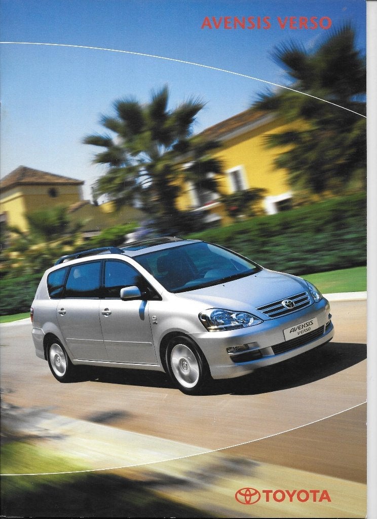 TOYOTA AVENSIS VERSO,  2004, Ophalen of Verzenden, Zo goed als nieuw, Toyota