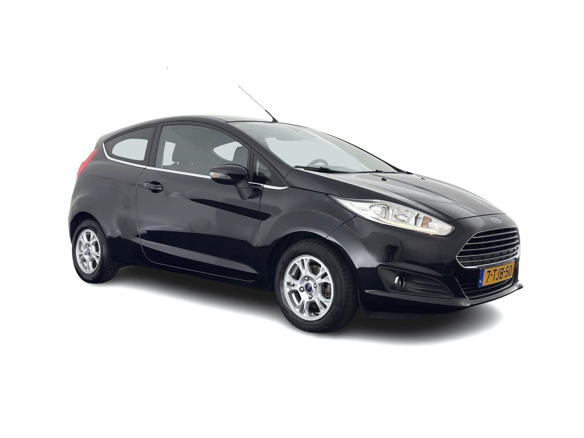 Ford Fiesta 1.6 TDCi Lease Titanium *NAVI-FULLMAP | SONY-AUD, Voorwielaandrijving, Euro 5, Stof, Gebruikt