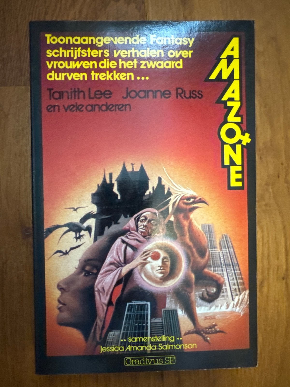 Amazone: Fantasy verhalen door vrouwelijke schrijfsters, Ophalen of Verzenden, Gelezen