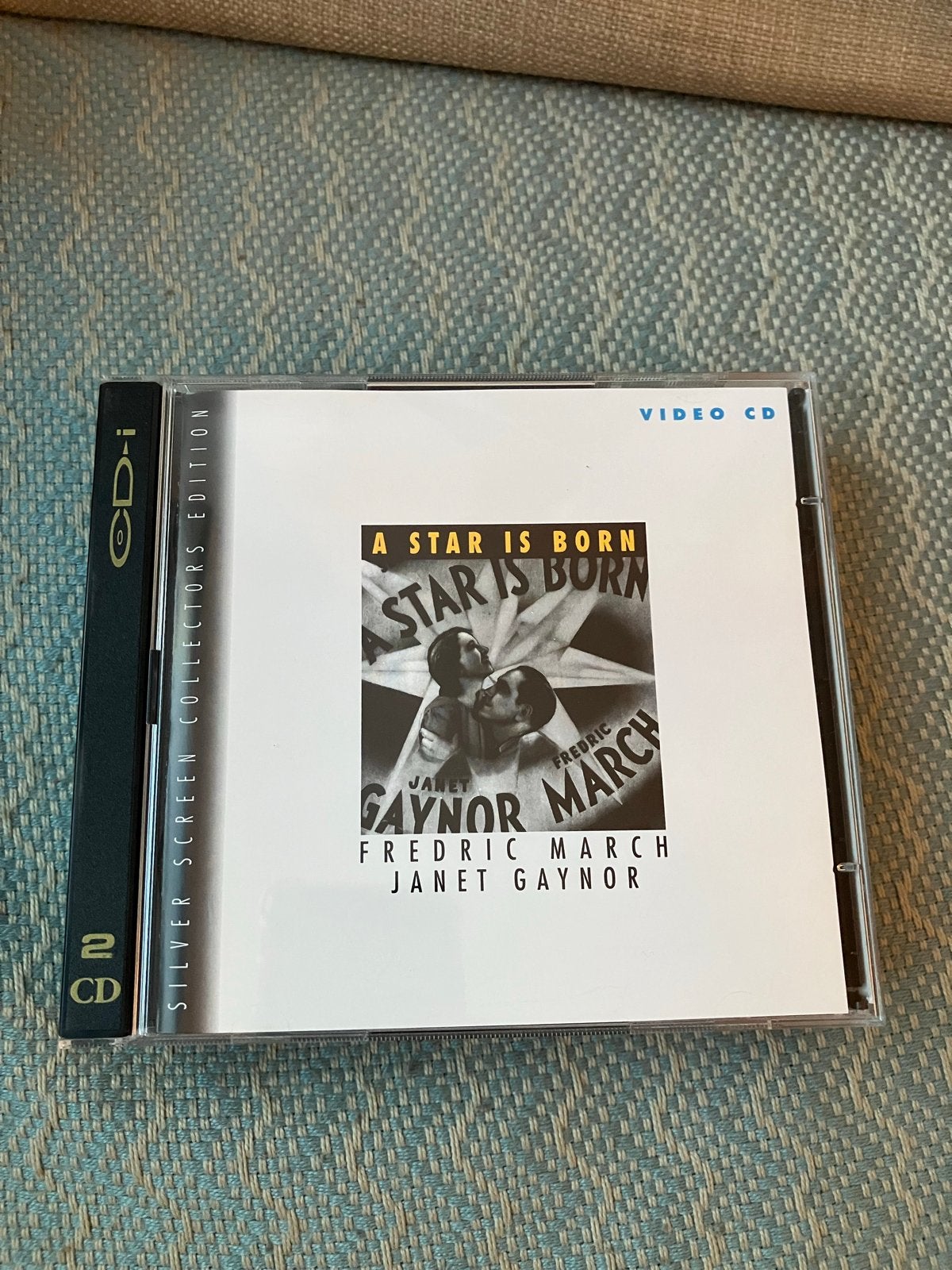 A Star Is Born (1937) Video CD - Silver Screen Edition, Alle leeftijden, Ophalen of Verzenden, Gebruikt