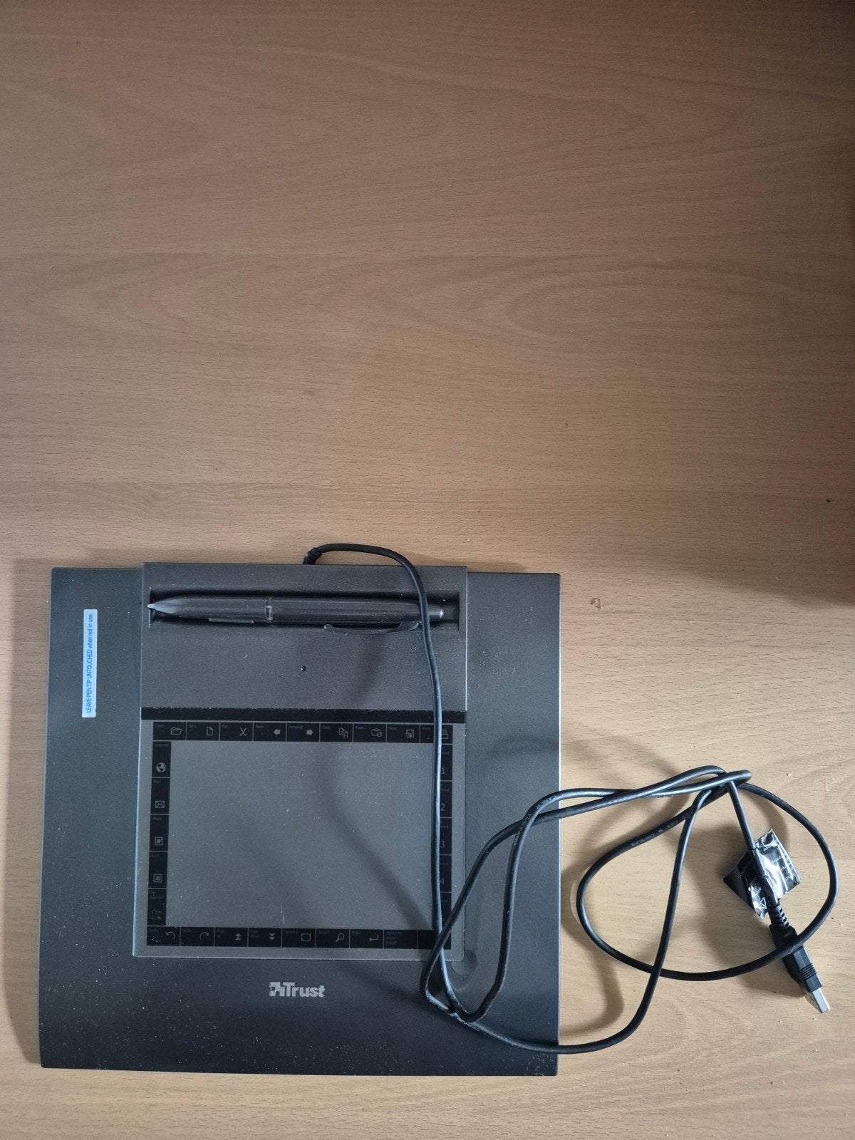 Trust Tekentablet met Pen - Gebruikt, Ophalen of Verzenden, Gebruikt, Bedraad, Trust