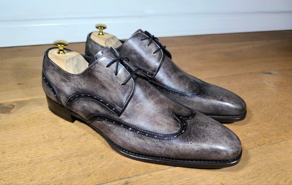 Harris Firenze exclusieve herenschoenen, nieuw mt 11,5/46,5, Ophalen, Harris, Bruin, Nieuw