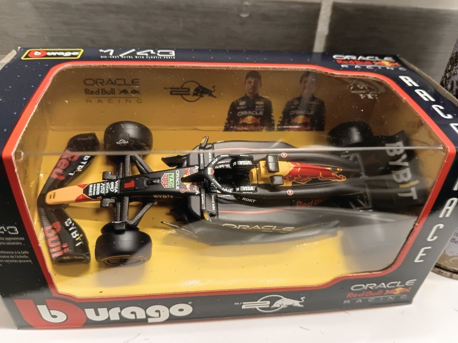 redbull race auto van max met nummer 1, Ophalen of Verzenden, Overige merken
