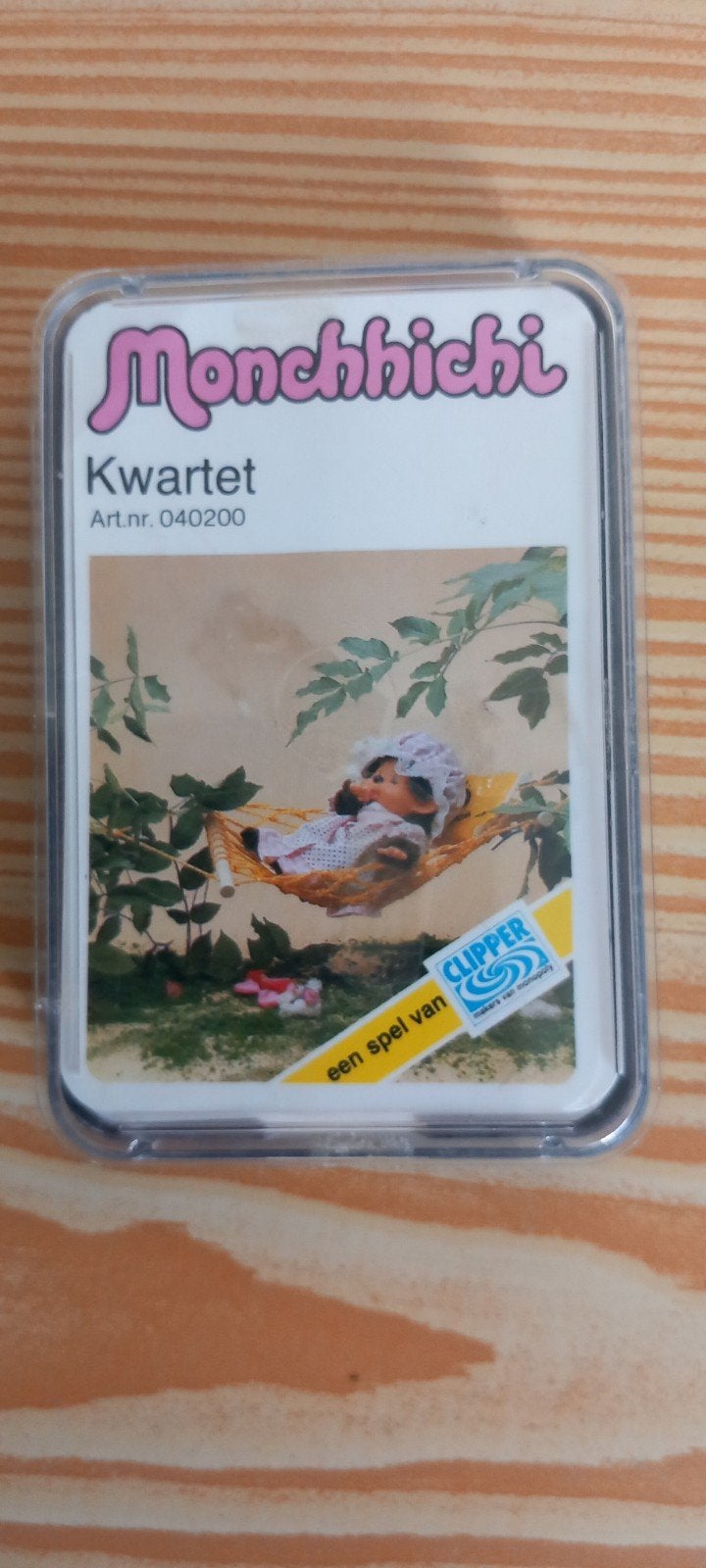 Monchhichi vintage Kwintet Kaartspel - Clipper.Nieuw, Drie of vier spelers, Ophalen of Verzenden, Nieuw, Clipper
