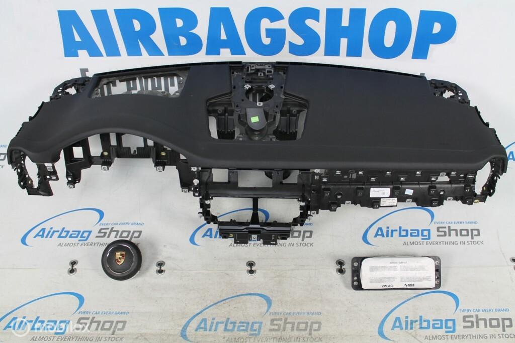 Airbag set - Dashboard zwart HUD Porsche Cayenne 2017-heden, Auto-onderdelen, Dashboard en Schakelaars, Gebruikt, Ophalen of Verzenden