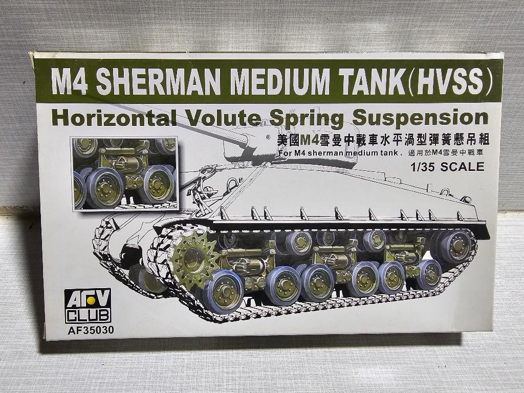 ARV club M4 sherman spring suspension modelbouw, Overige merken, Tank, 1:32 tot 1:50, Ophalen of Verzenden