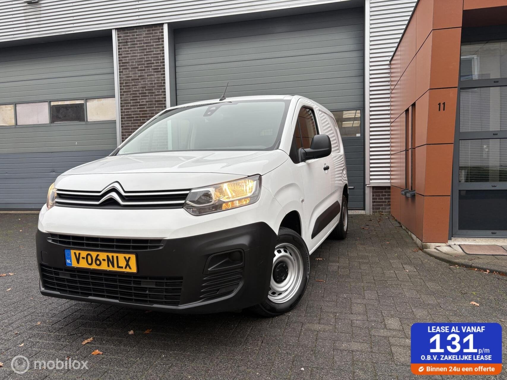 Citroen Berlingo bestel 1.2 PureTech Club, Auto's, Bestelauto's, Gebruikt, Euro 6, 1199 cc, Citroën