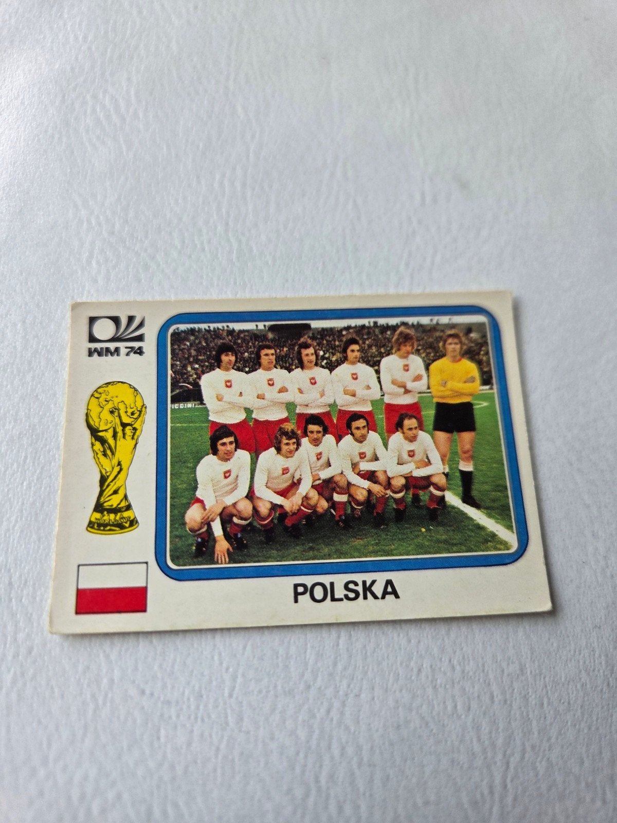 Panini WK 74, Ophalen of Verzenden, Zo goed als nieuw, Sticker