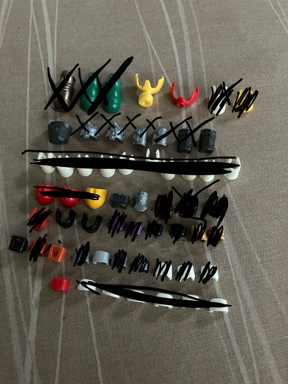 Playmobil accessoires voor poppen., Ophalen of Verzenden, Zo goed als nieuw