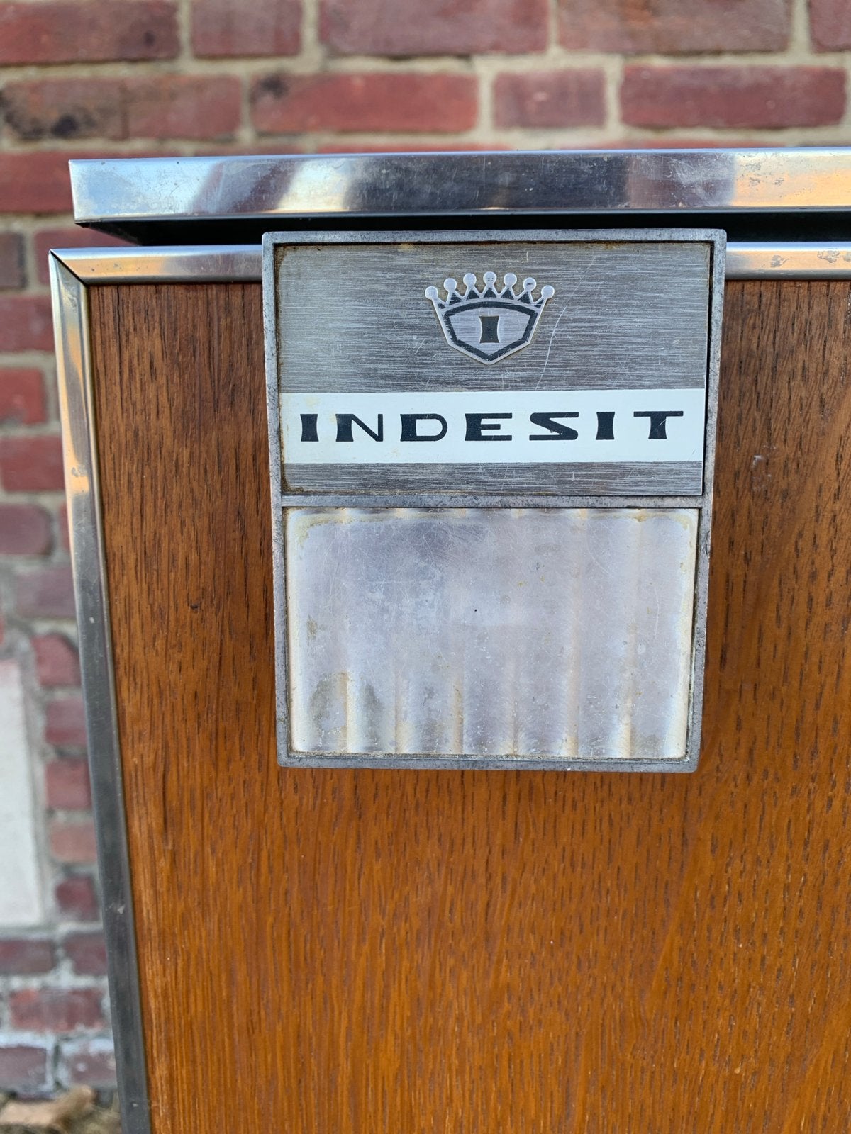 Vintage Indesit Koelkast - Retro Design, Gebruikt, 100 tot 150 liter, 45 tot 60 cm, Met vriesvak