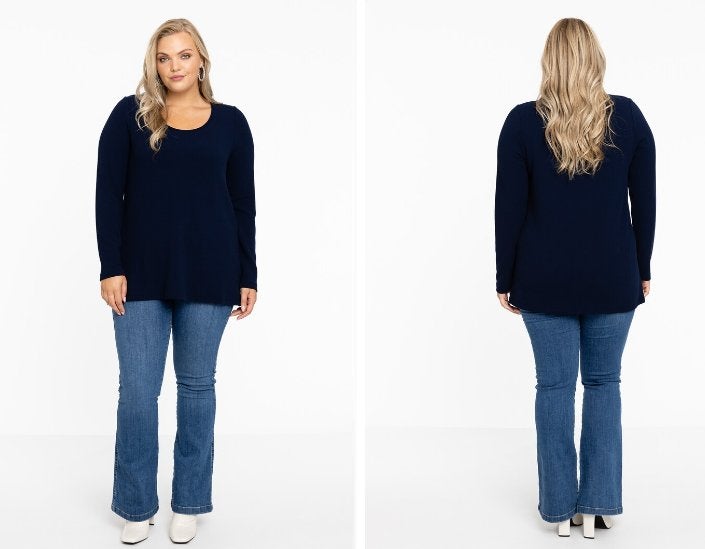 top yoek, Yoek, Verzenden, Zwart, Maat 46/48 (XL) of groter