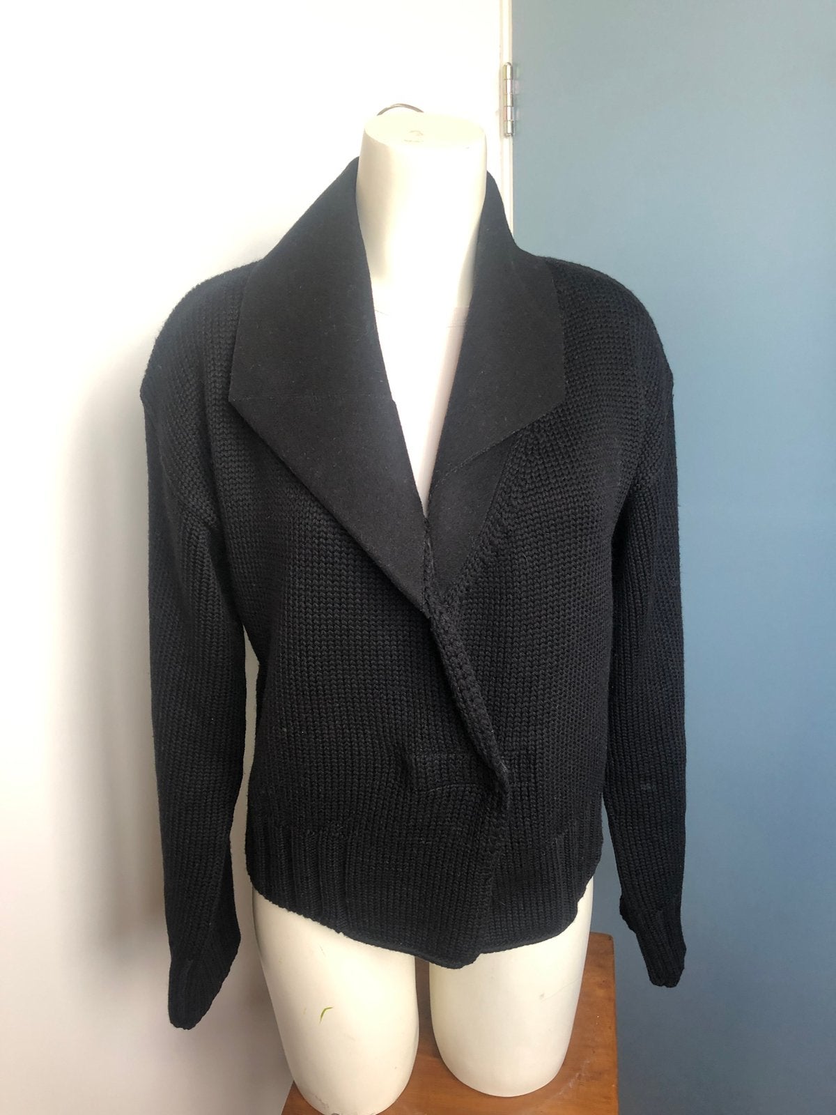 Pier Anthonis gaspari zwarte wol wollen vest l, Kleding | Dames, Gaspari, Zwart, Maat 42/44 (L), Ophalen of Verzenden