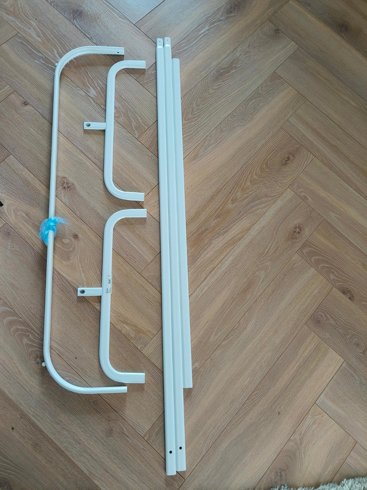 IKEA MULIG Kledingrek, wit, 99x152 cm, Kleding | Dames, Kledingrekken, Ophalen of Verzenden, Zo goed als nieuw