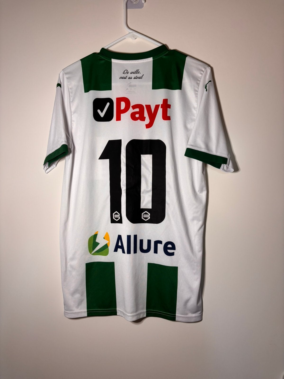 FC Groningen 20/21 Arjen Robben #10 voetbalshirt Puma M, Maat M, Verzenden, Zo goed als nieuw, Shirt