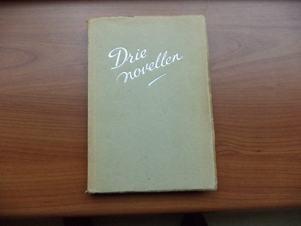 Drie NOVELLEN, boekenweekgeschenk 1938, Ophalen of Verzenden, Gelezen