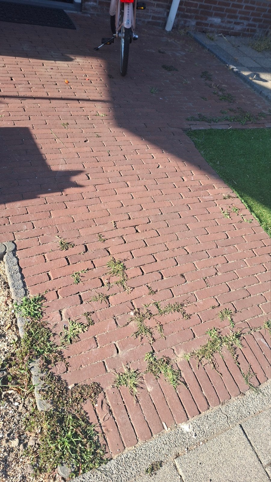 Ongeveer 18m2 oud gebakken gratis waaltjes, Ophalen, Gebruikt, Keramiek, Klinkers