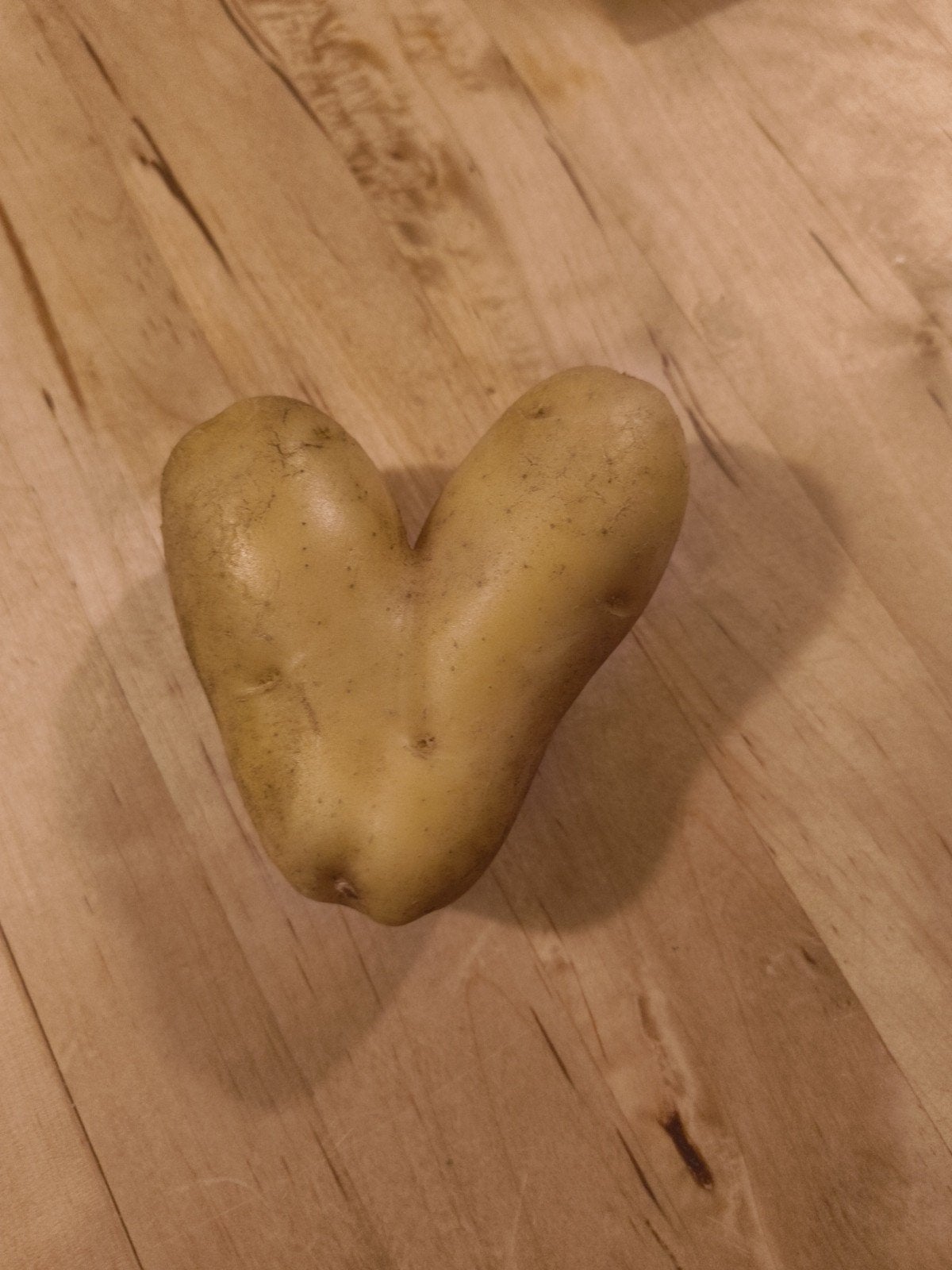 Hartvormige aardappel - Uniek en decoratief, Ophalen of Verzenden