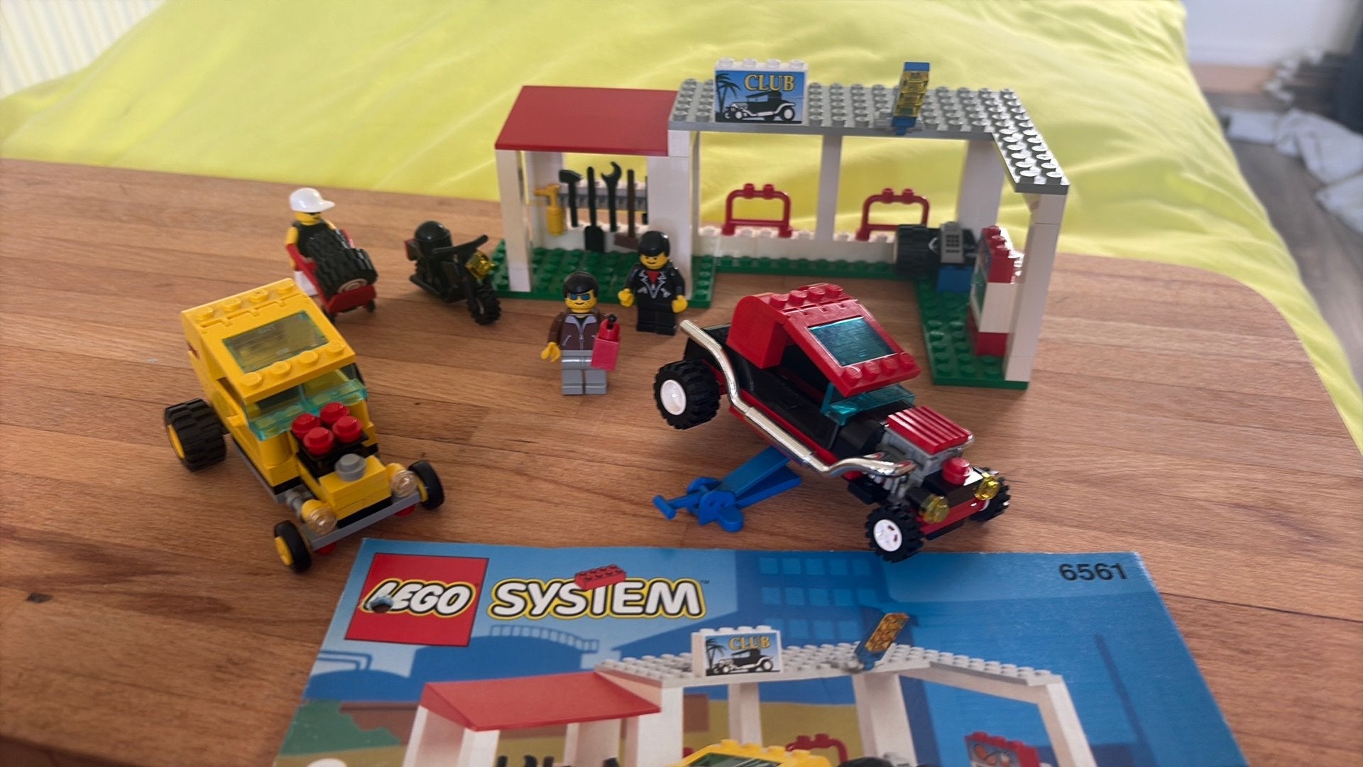 Lego hot rod shop 6561, Overige thema's, Lego, Inclusief instructies, Ophalen of Verzenden