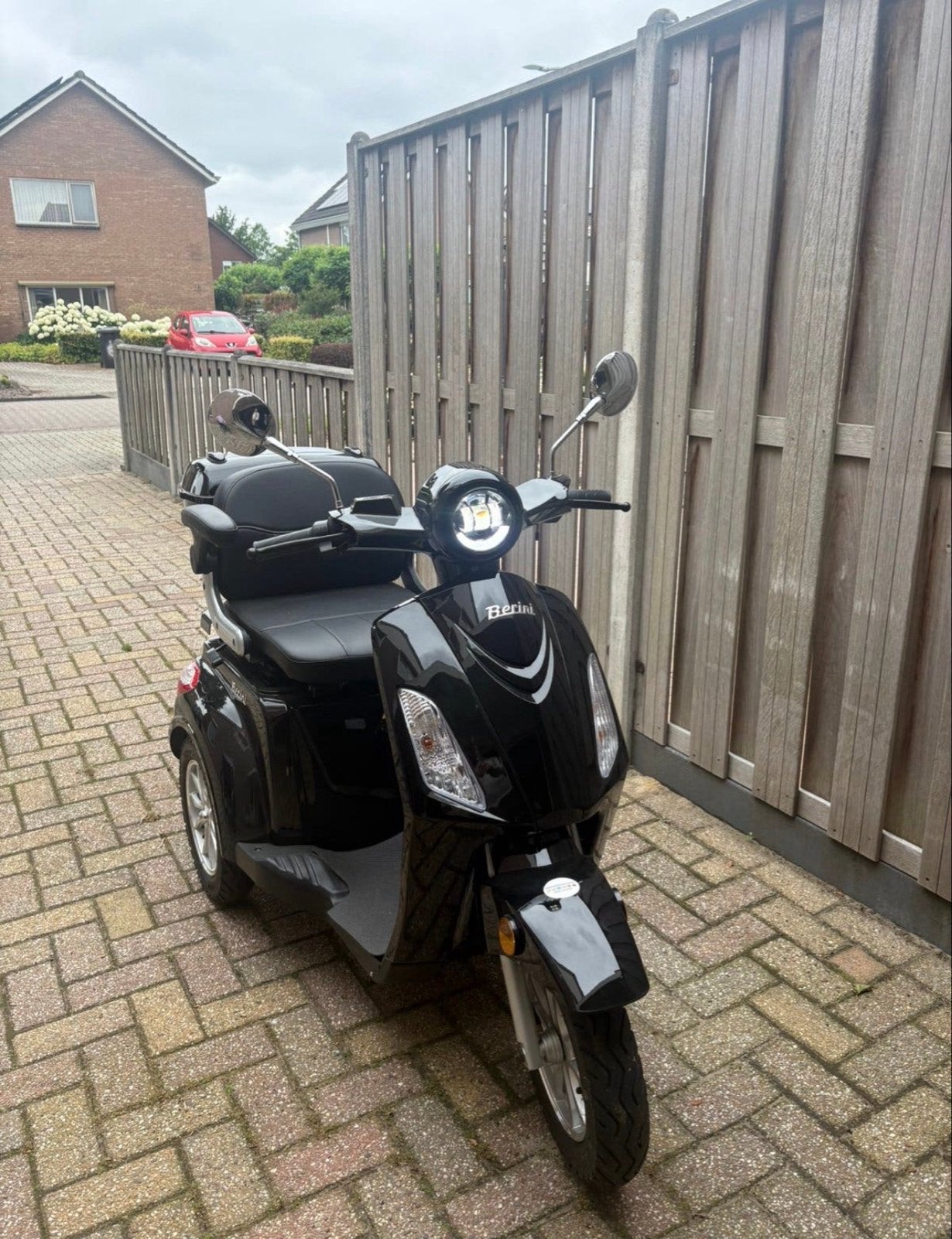 Berini scootmobiel, Ophalen, Zo goed als nieuw