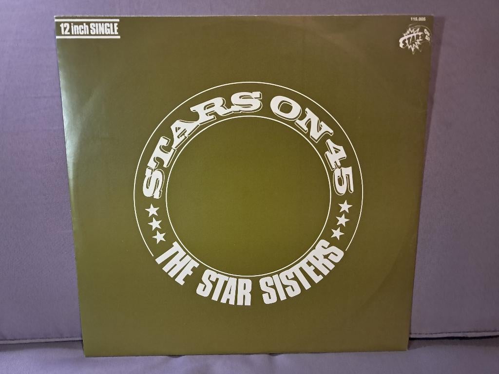 maxi. disco. the star sisters. stars on 45. M-, Cd's en Dvd's, Vinyl Singles, Zo goed als nieuw, Pop, 12 inch, Ophalen of Verzenden
