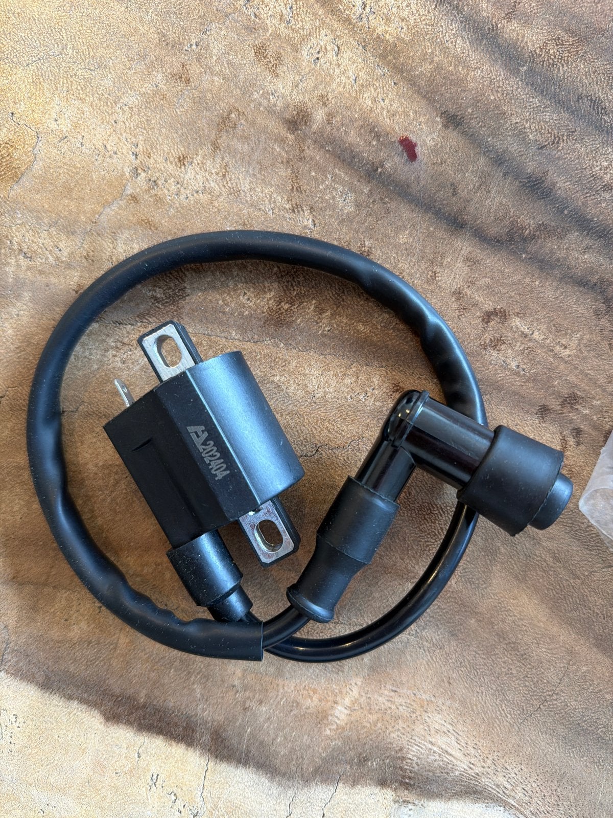 Bobine met bougiekabel en dop, Ophalen of Verzenden, Gebruikt