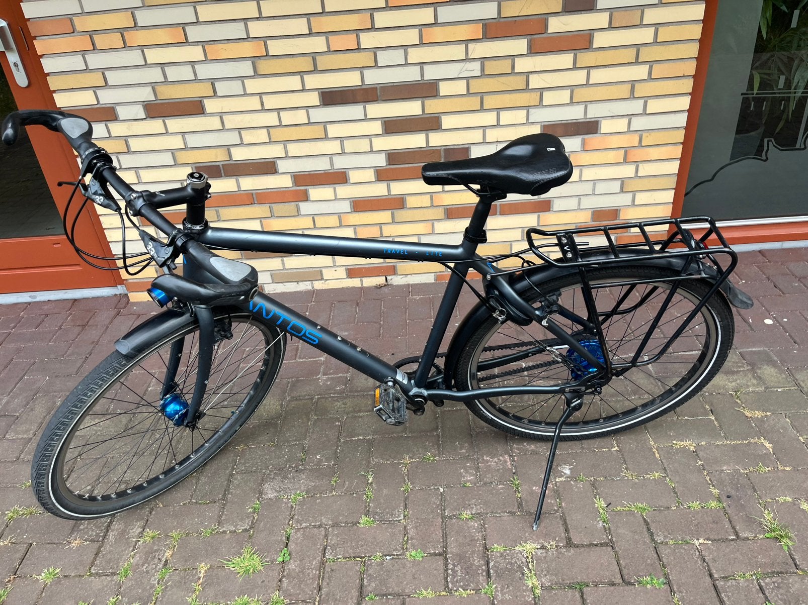 Santos Travel Lite Rohloff | Premium trekkingfiets, 28 inch, 10 tot 15 versnellingen, Zo goed als nieuw, 57 tot 61 cm