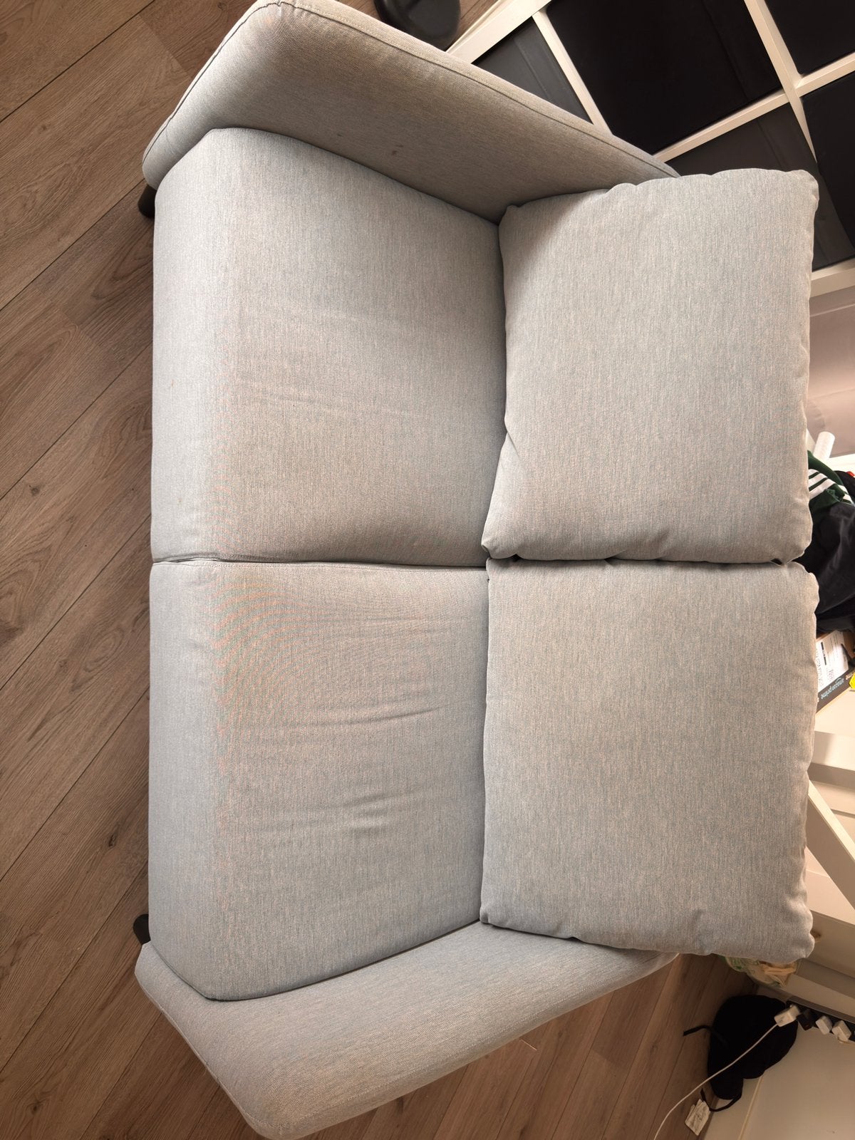 2 seat Sofa - good condition - grey, Huis en Inrichting, Banken | Sofa's en Chaises Longues, Ophalen, Gebruikt, 150 tot 200 cm