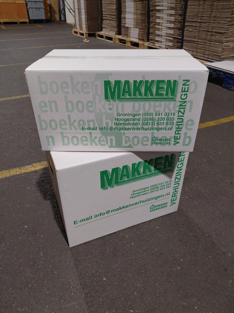 Goede gebruikte verhuisdozen €1,- per stuk, Ophalen of Verzenden, Minder dan 40 cm, Doos, 35 tot 50 cm
