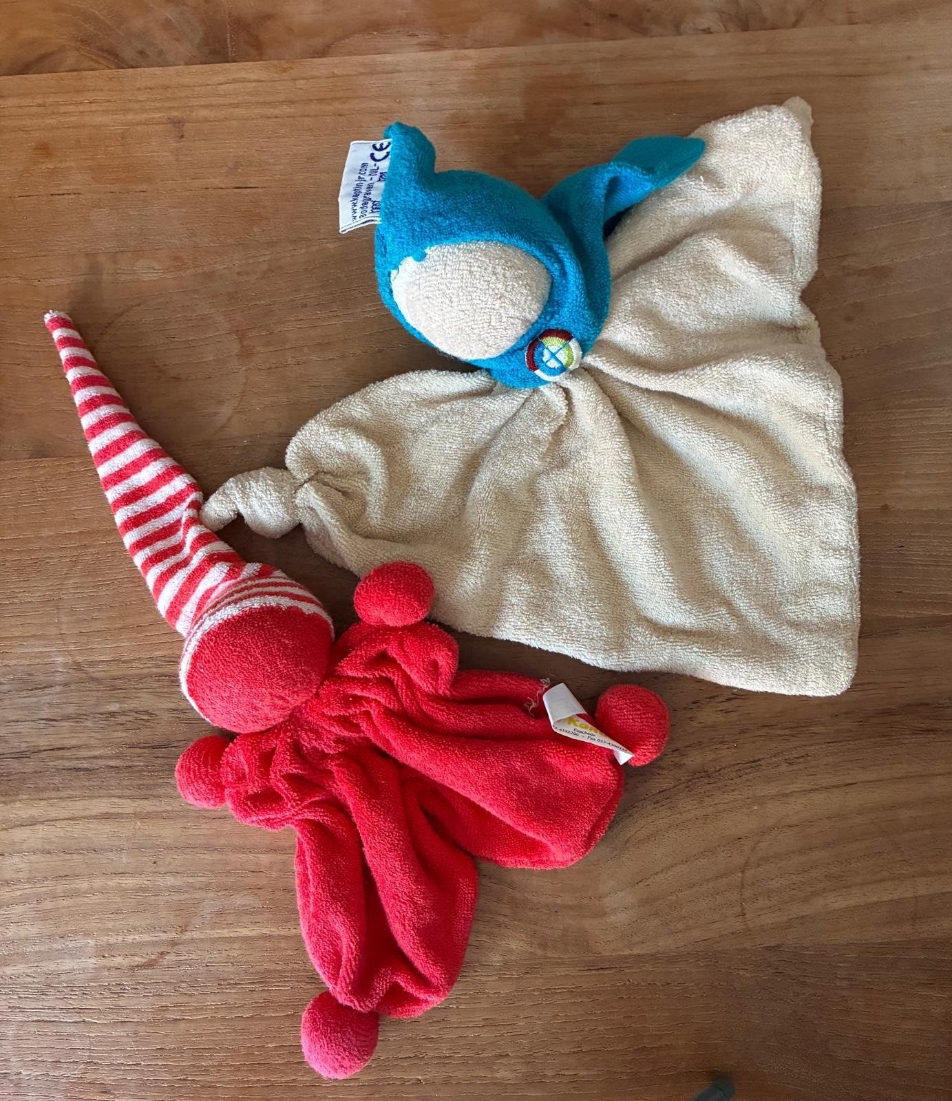 Knuffeldoekjes voor baby's van Keptin-Jr en de Kandeel, Ophalen of Verzenden, Nieuw, Overige typen, Klein (minder dan 20 cm)
