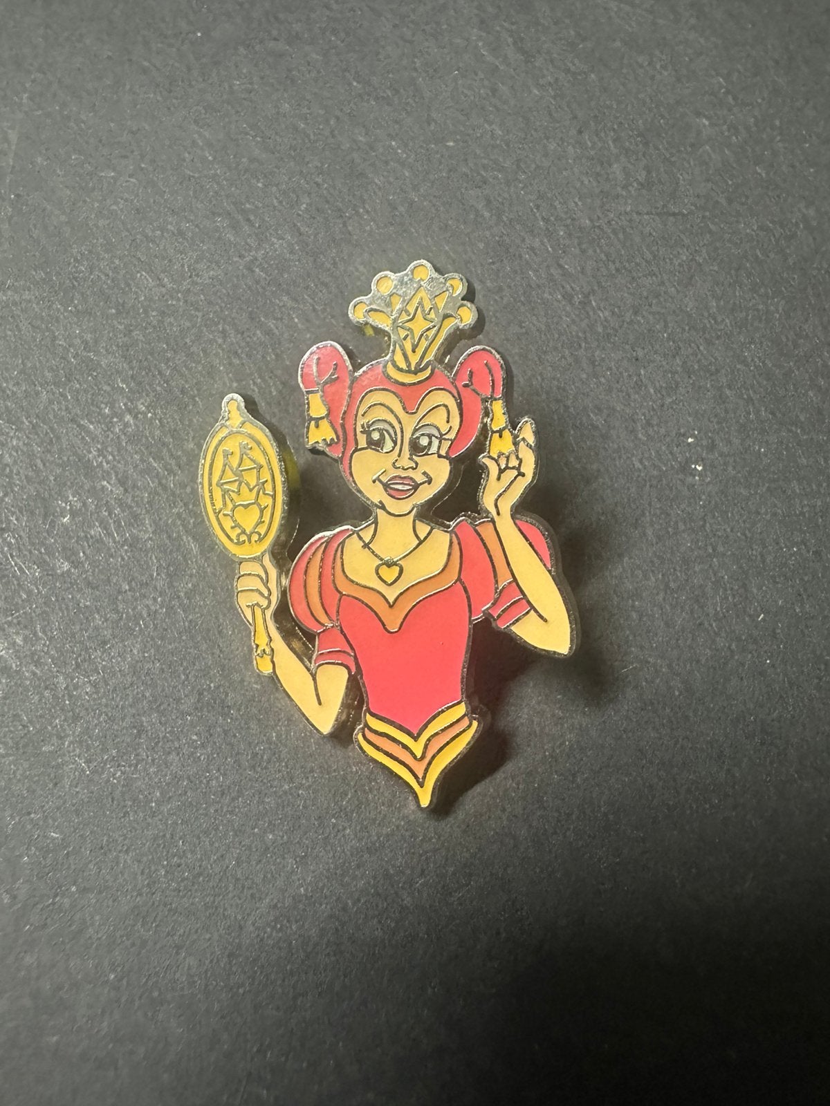 Efteling pin pardijn met spiegel, Ophalen of Verzenden, Zo goed als nieuw, Button of Speldje