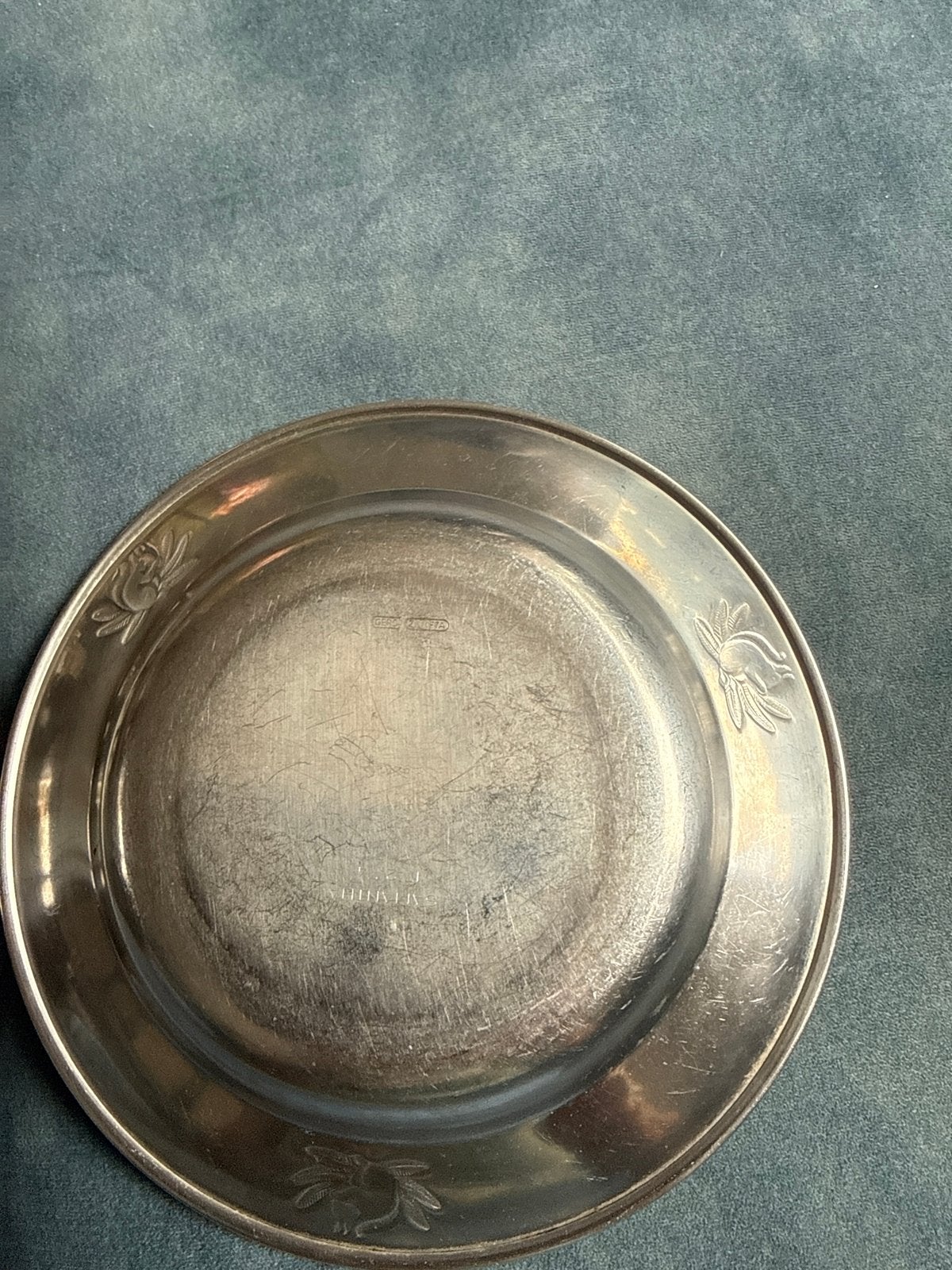 Vintage Gero Zilmeta kinderbord met bloemmotief, Ophalen of Verzenden