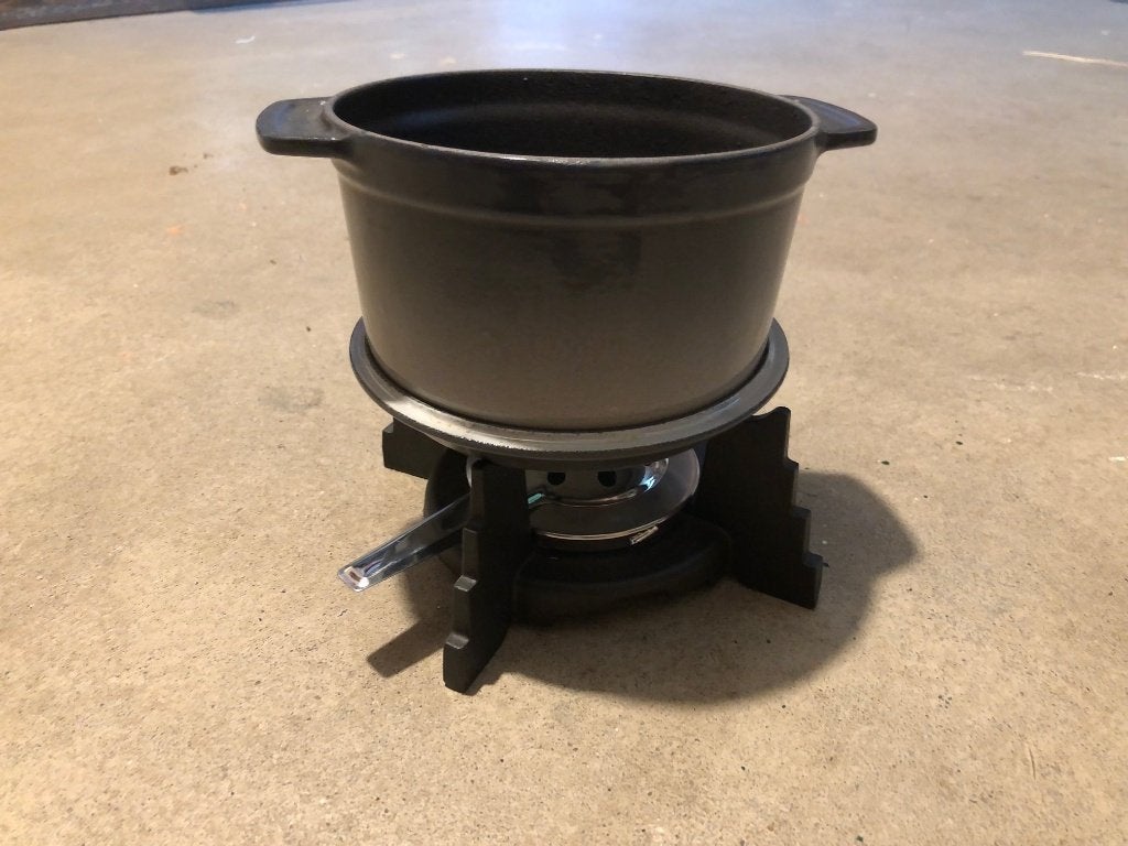 Fondue set, Witgoed en Apparatuur, Ophalen of Verzenden, Brander, Fondueset