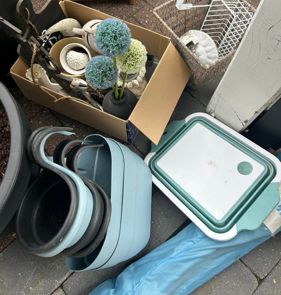 Gratis rommelmarkt spullen, Tuin en Terras, Ophalen, Zo goed als nieuw