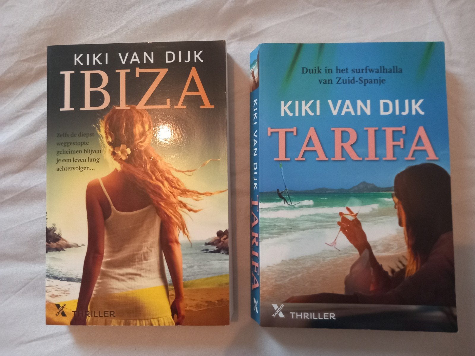 Thriller Kiki van Dijk,  Ibiza,  Tarifa, Ophalen of Verzenden, Zo goed als nieuw, Kiki van Dijk, Nederland