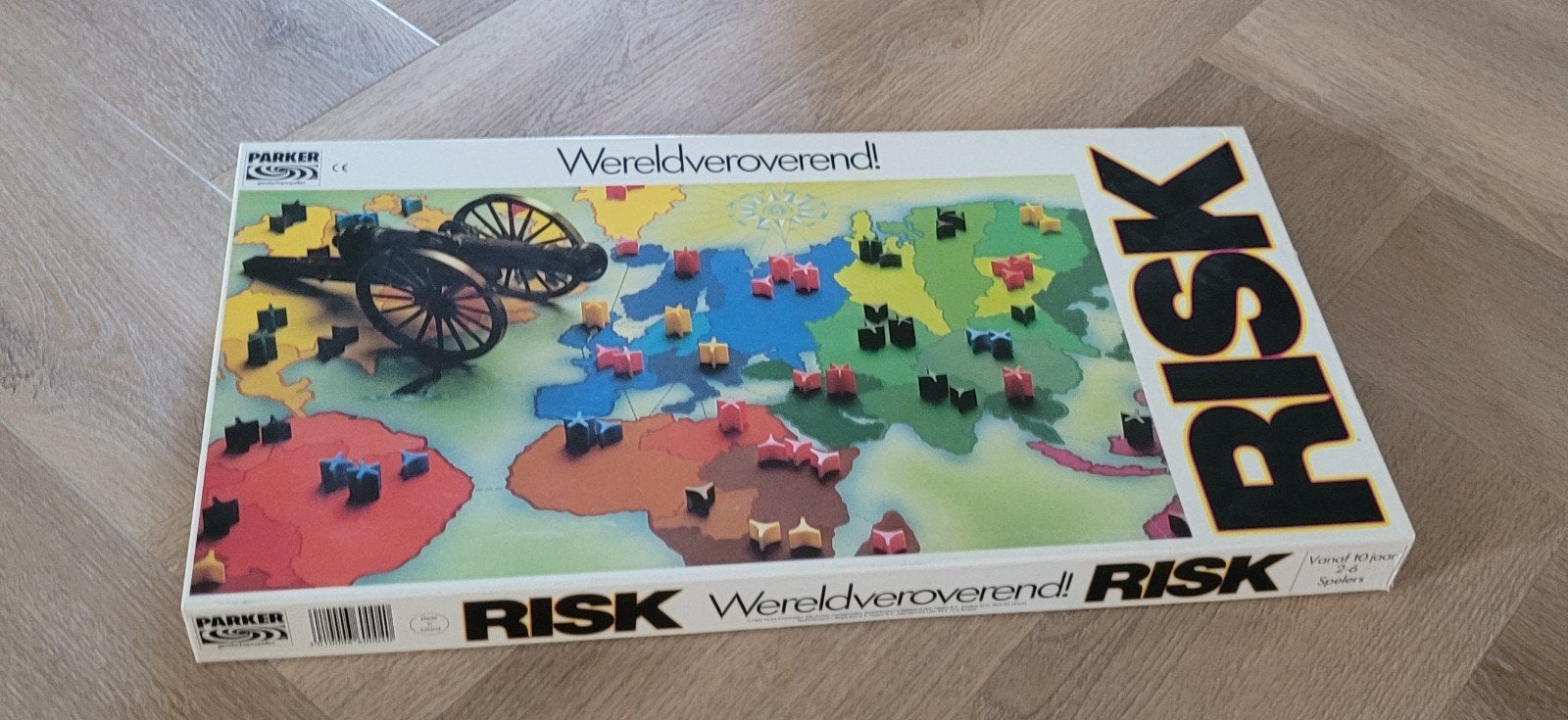 Risk bordspel als nieuw! Parker, Hobby en Vrije tijd, Gezelschapsspellen | Bordspellen, Ophalen of Verzenden, Zo goed als nieuw