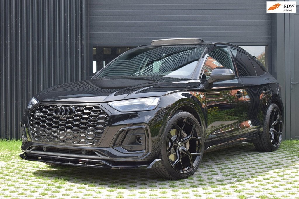 Audi Q5 Sportback 50 TFSI e S-Line Competition Black Optic |, Auto's, Audi, Bedrijf, Te koop, Q5, 4x4, ABS, Achteruitrijcamera