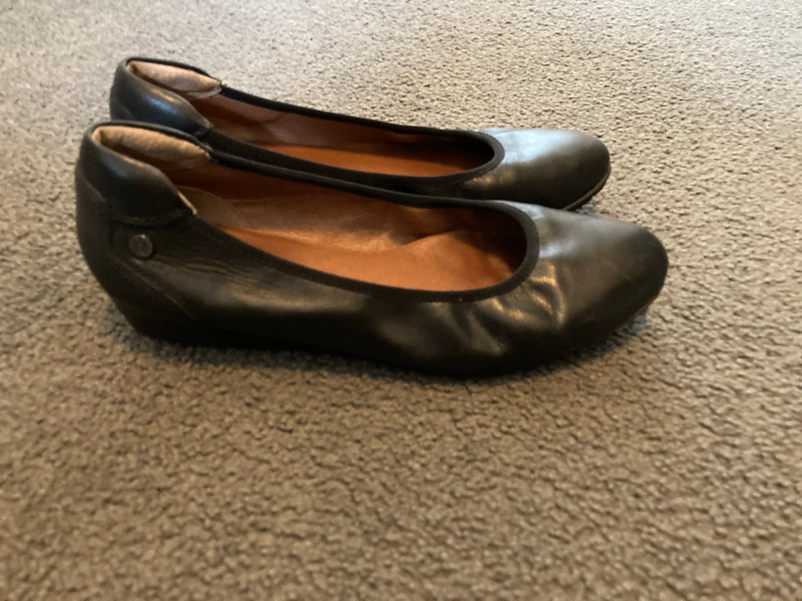 No Stress zwarte ballerina's maat 41, Zwart, Gedragen, Ballerina's, Ophalen of Verzenden