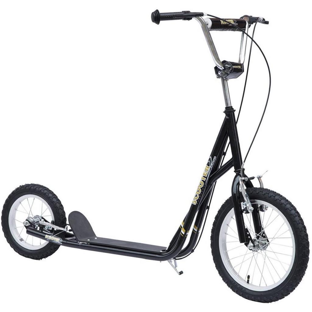 Nieuwe step in doos - Zwart met gouden accenten, Fietsen en Brommers, Steps, Ophalen, Gewone step, Nieuw, ?