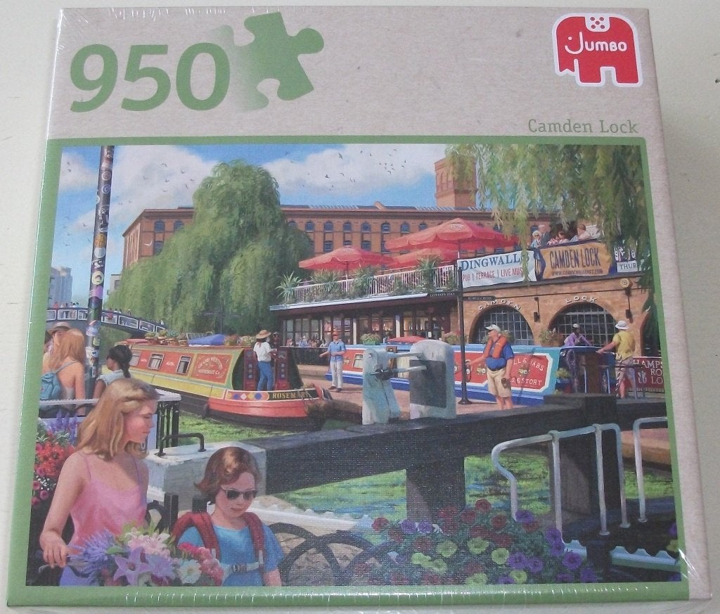 Puzzel *** CAMDEN LOCK *** 950 stukjes Jumbo *NIEUW*, Ophalen of Verzenden, 500 t/m 1500 stukjes, Nieuw, Legpuzzel