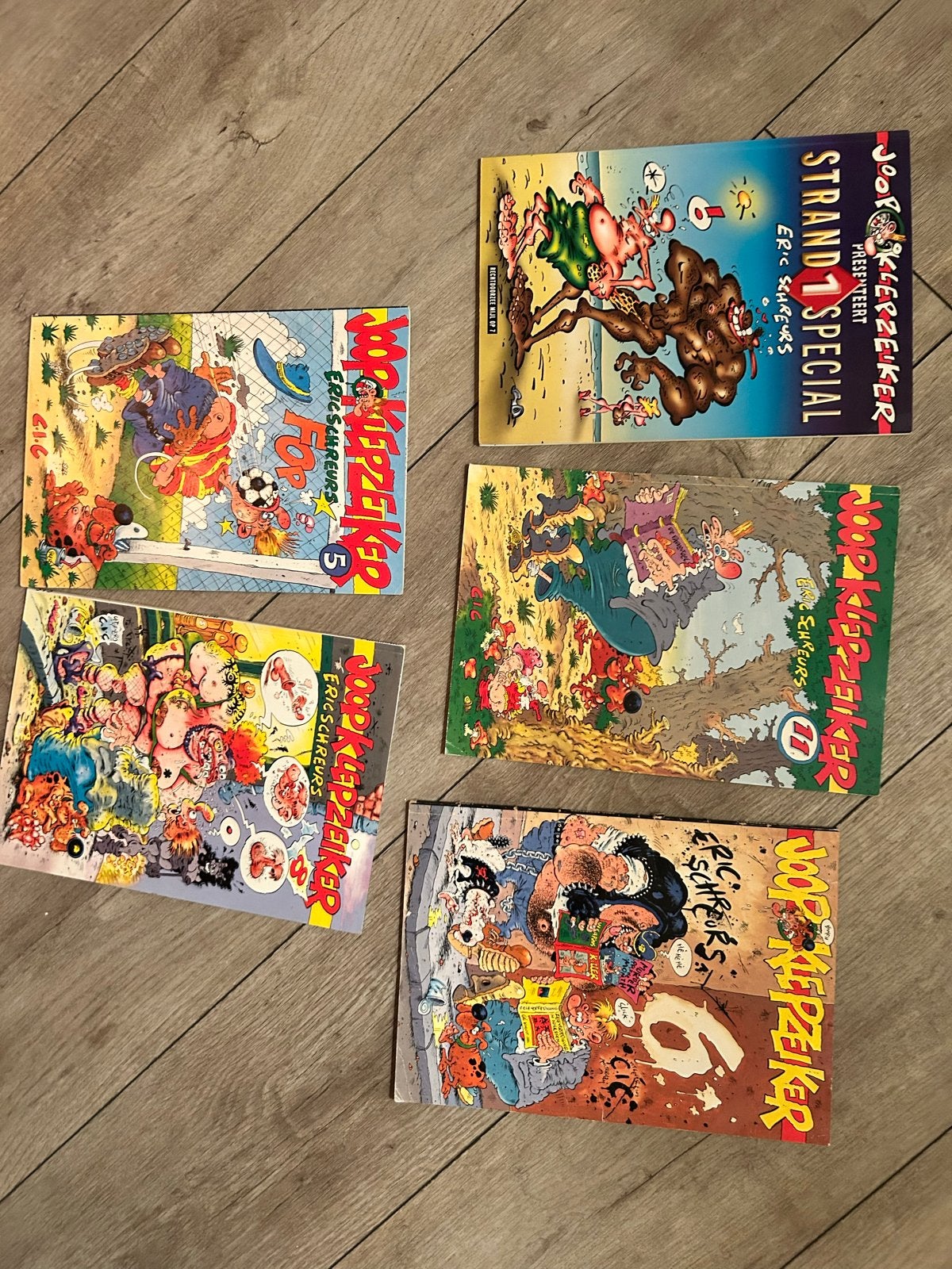 Joop Klepzeiker stripboeken - Complete set, Meerdere stripboeken, Ophalen, Gelezen