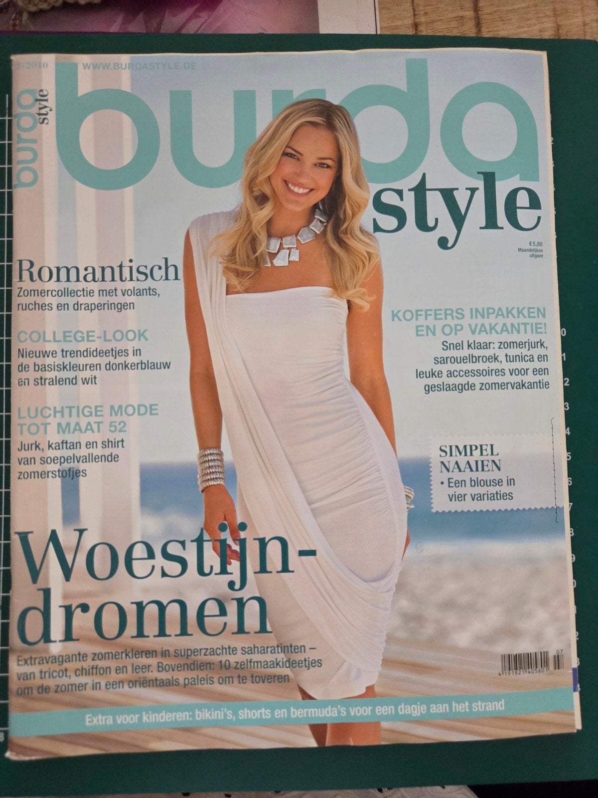 Burda Style magazine juli 2010 - Zomerse mode-ideeën, Ophalen of Verzenden