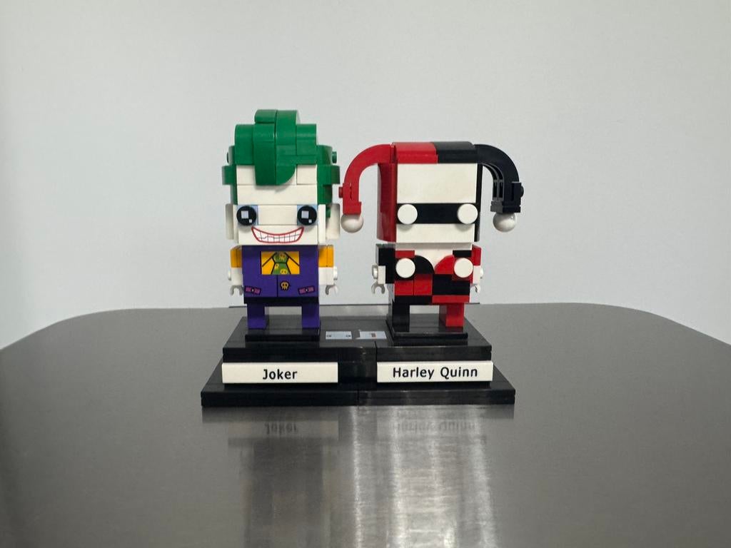 LEGO MOC BrickHeadz Joker & Harley Quinn, MOC (eigen creatie), BrickHeadz, Lego, Info@lego.nl