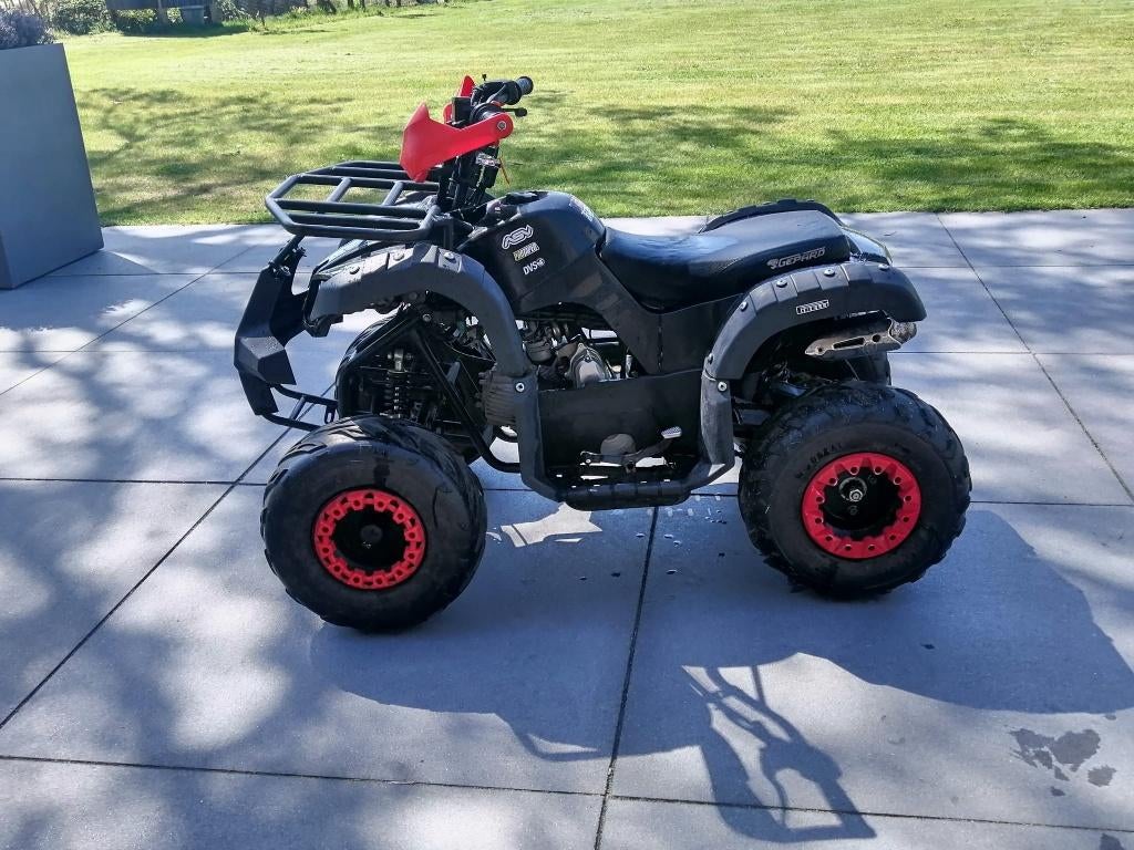 kinderquad, Ophalen, Gebruikt