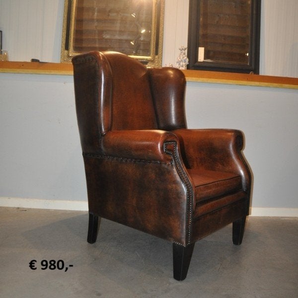 Brocante schapenleren meubels, Ophalen of Verzenden